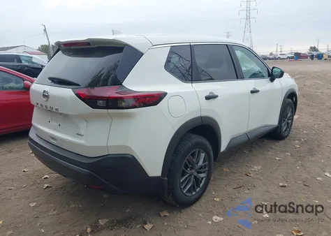 2021 Nissan Rogue S Intelligent Awd z USA, uszkodzony, nr VIN 5N1AT3AB5MC698697